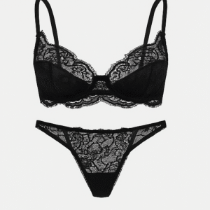 Conjunto Encaje “Noir Sensation”