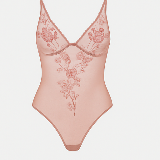 Body Transparente “Rose Secret”